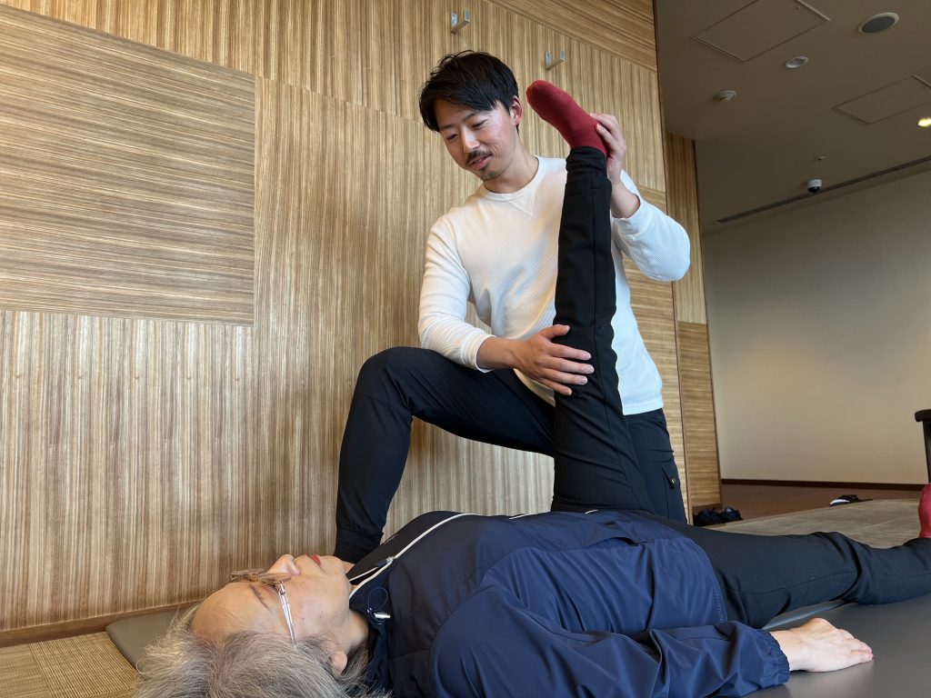 高齢者への出張パーソナルトレーニング